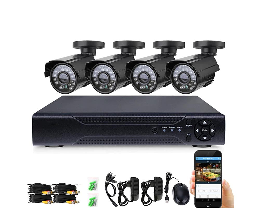 CCTV system with motion detection