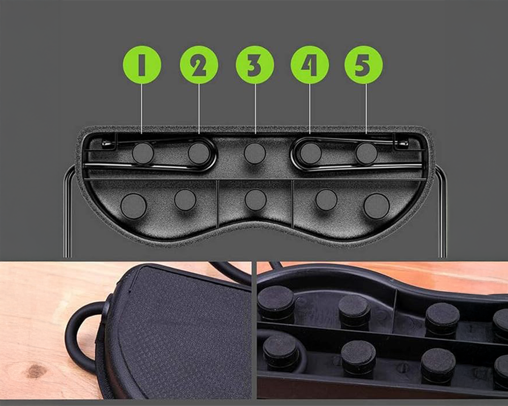 AB roller elastic ropes