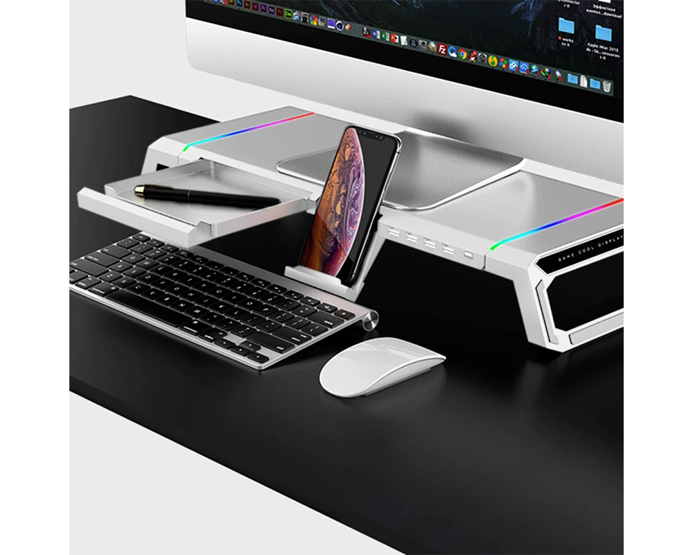 foldable monitor stand legs