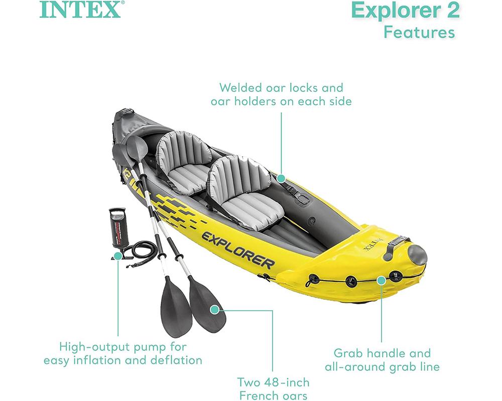 Inflatable Kayak 2 Persons