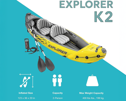 Inflatable Kayak 2 Persons
