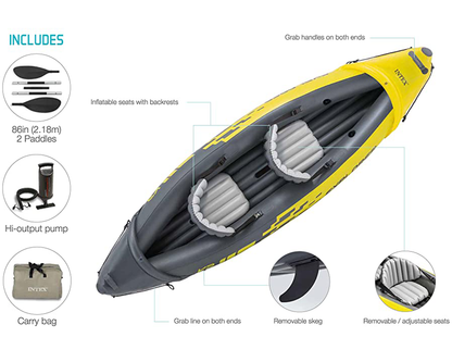 Inflatable Kayak 2 Persons