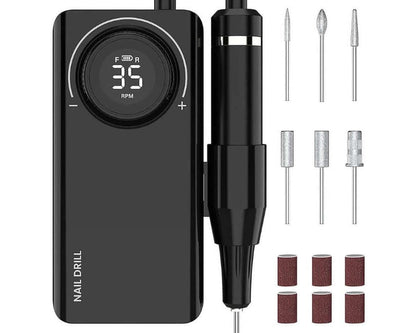 Set of drill bits for nails