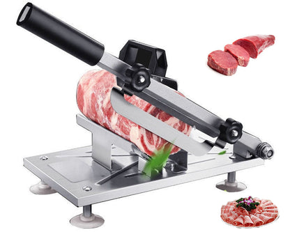 compact meat slicing device