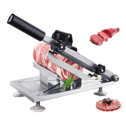 stainless steel frozen meat slicer