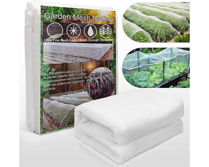 3 x 10M Insect Netting Vegetables Plant Crop Mesh Protection