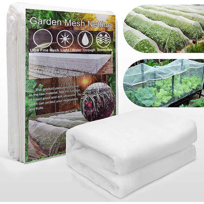 3 x 10M Insect Netting Vegetables Plant Crop Mesh Protection