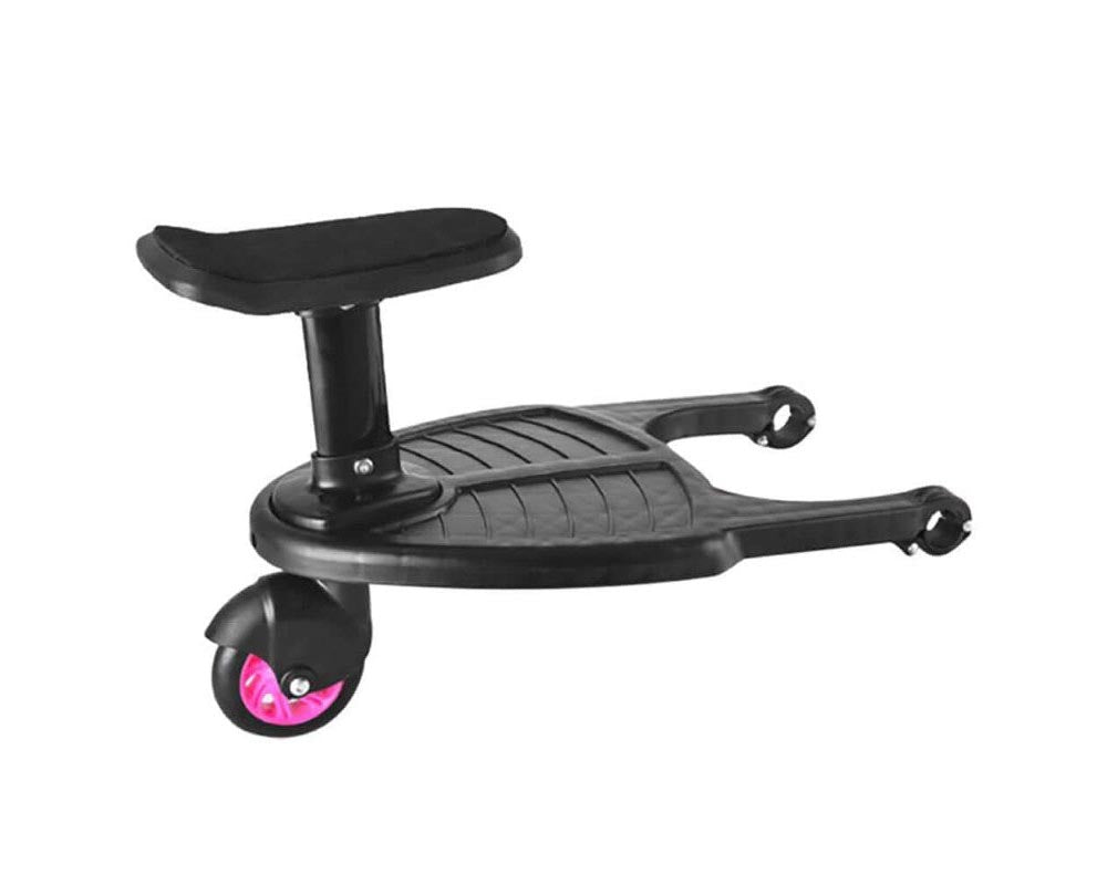 Easy to adjust stroller step board