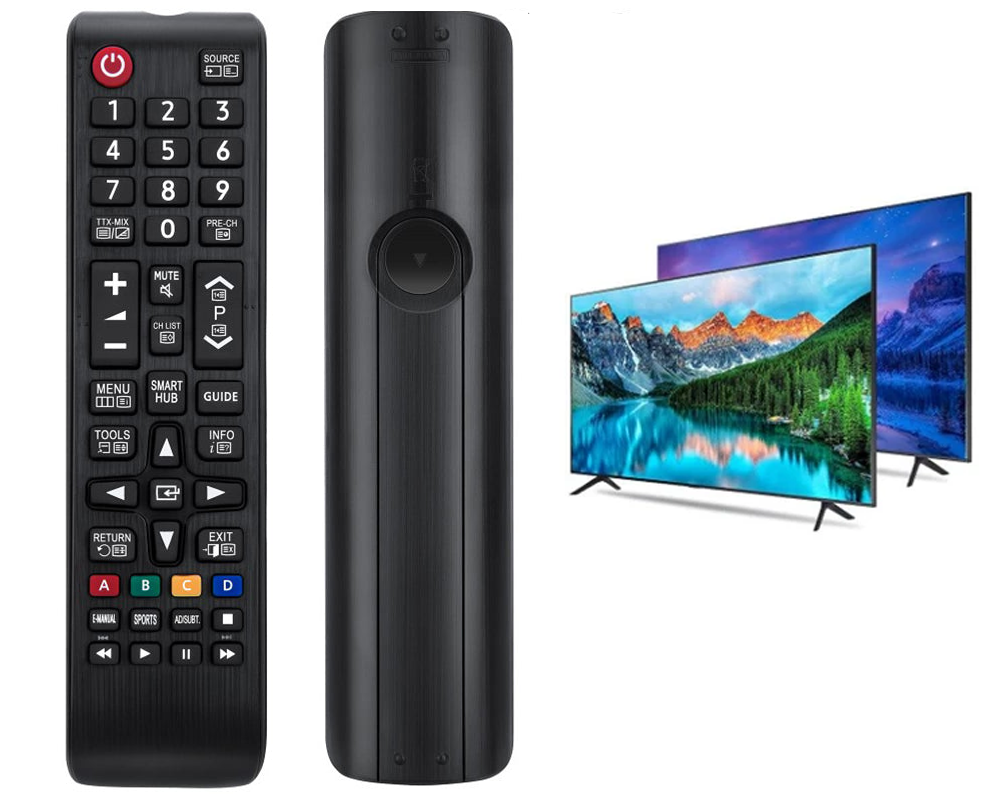 Samsung remote battery compartment