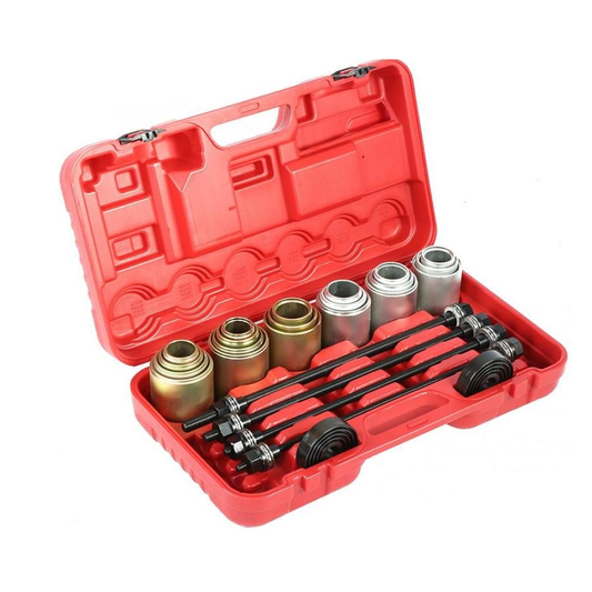 Car bush bearing removal tool set