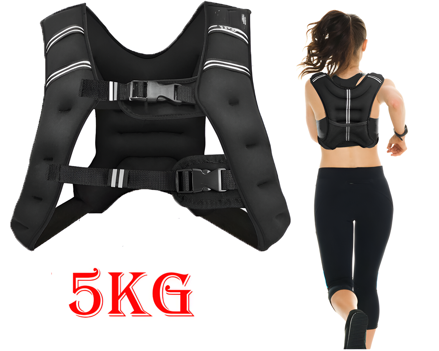 5KG Weighted Vest Workout Equipment