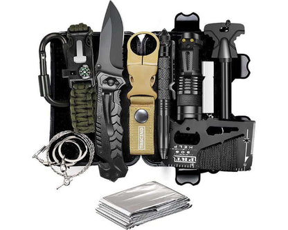 Military knife included