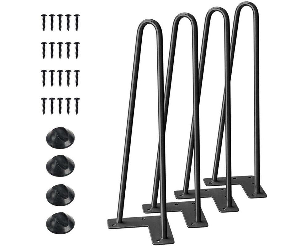 Hairpin legs for desks