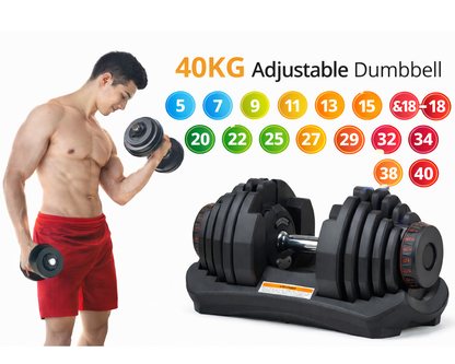 Adjustable Dumbbells 40KG