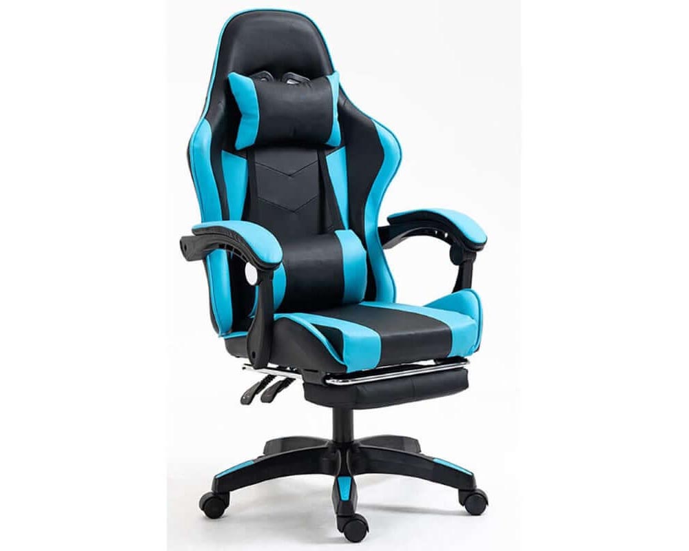 Gaming chair with removable lumbar support
