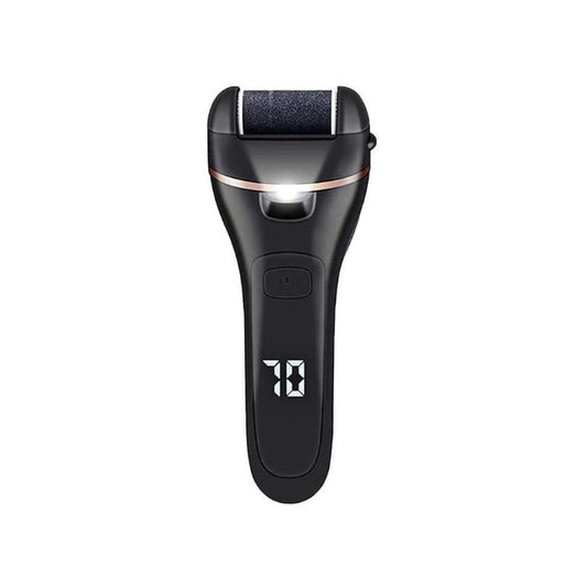 Electric foot file pedicure set black
