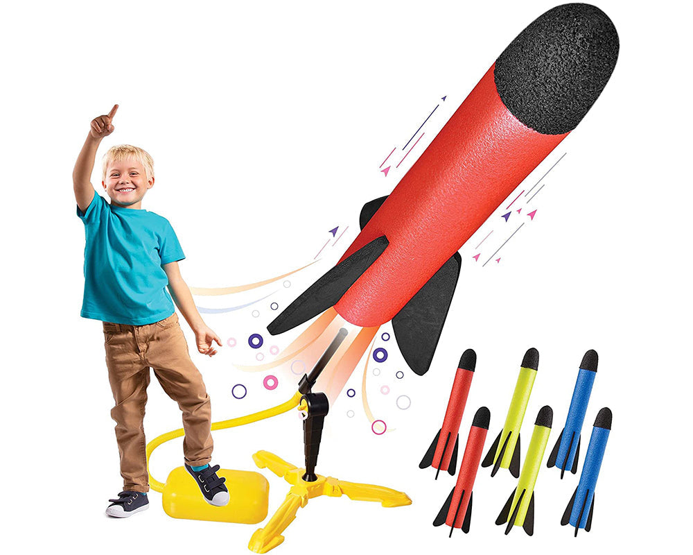 Safe foam rockets