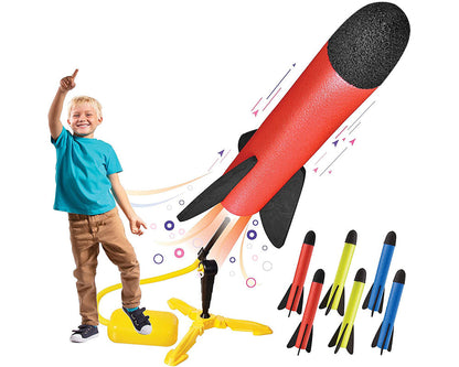 Safe foam rockets