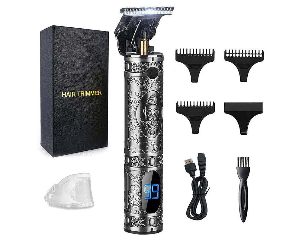 Compact cordless hair trimmer