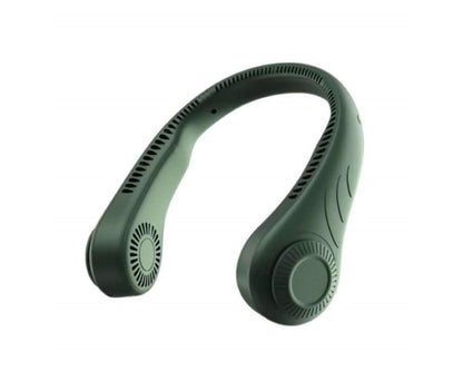 Neck Fan Bladeless – USB Rechargeable Hands-Free Personal Fan for Sports & Travel
