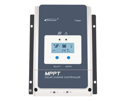 Solar controller mounted outdoors