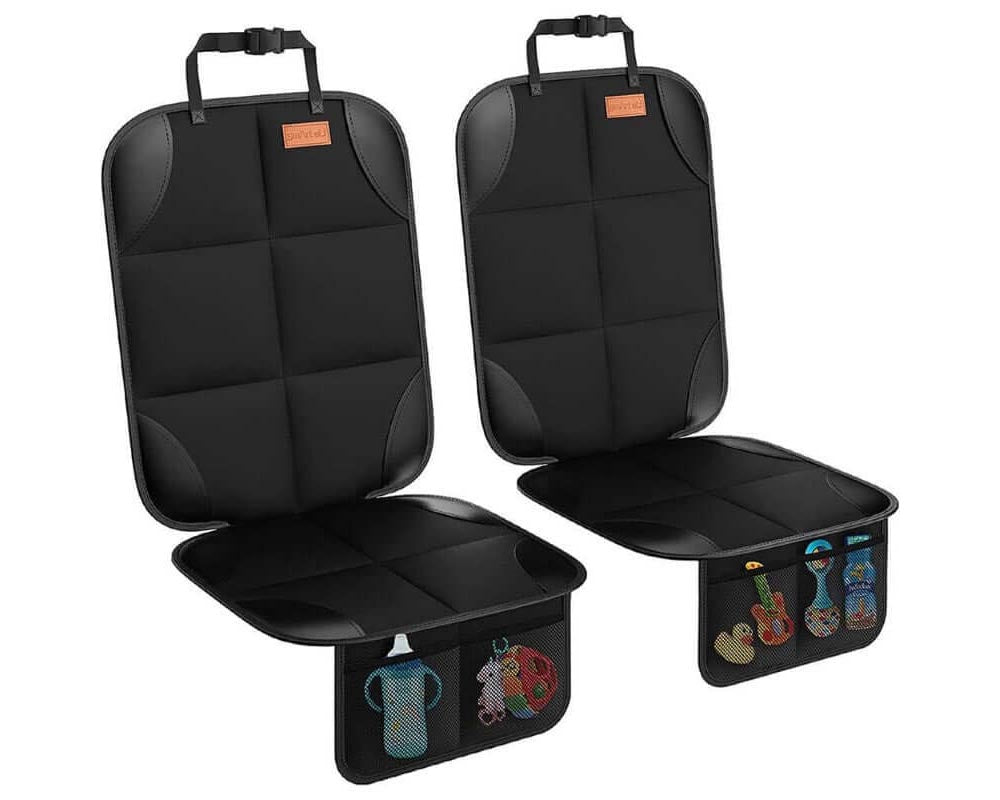 car seat cover with storage