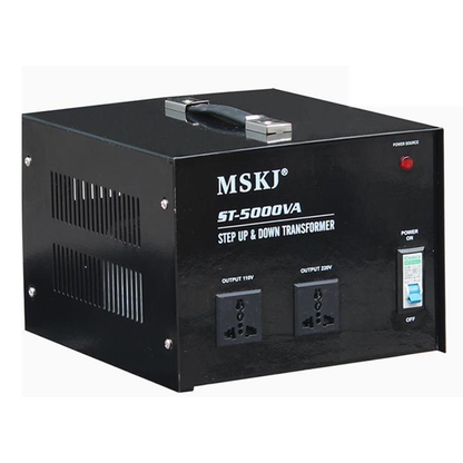 5000W step down transformer front view