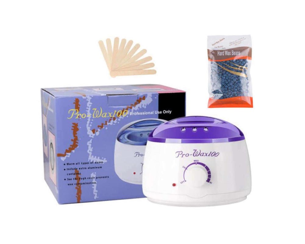 Wax warmer kit contents