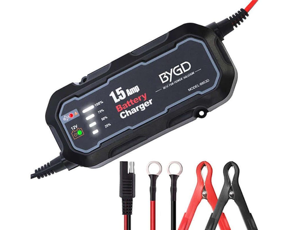 12V battery charger for cars