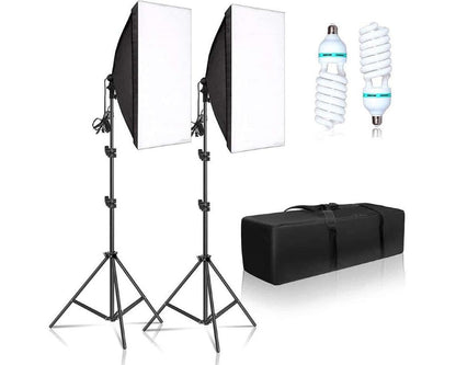 Softbox Lighting Kit Professional Photography Light Studio Kits