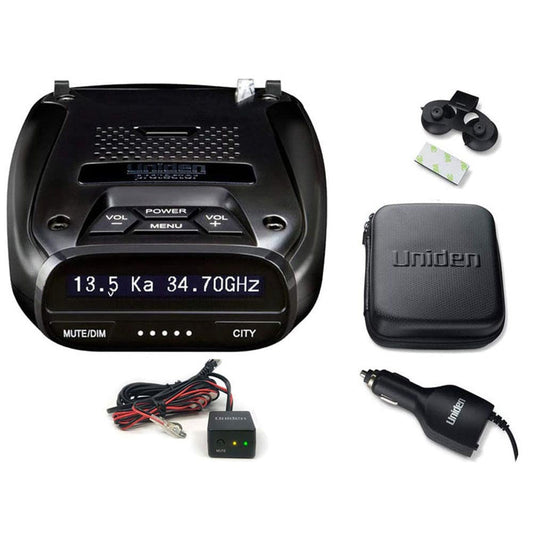 Uniden DFR7 radar detector front
