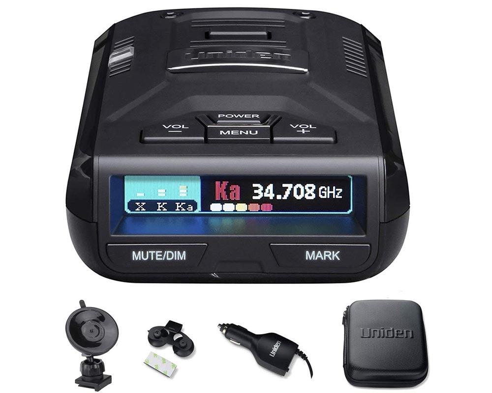 Uniden R3 Radar Detector Extreme Range Laser Radar Detection w/ GPS