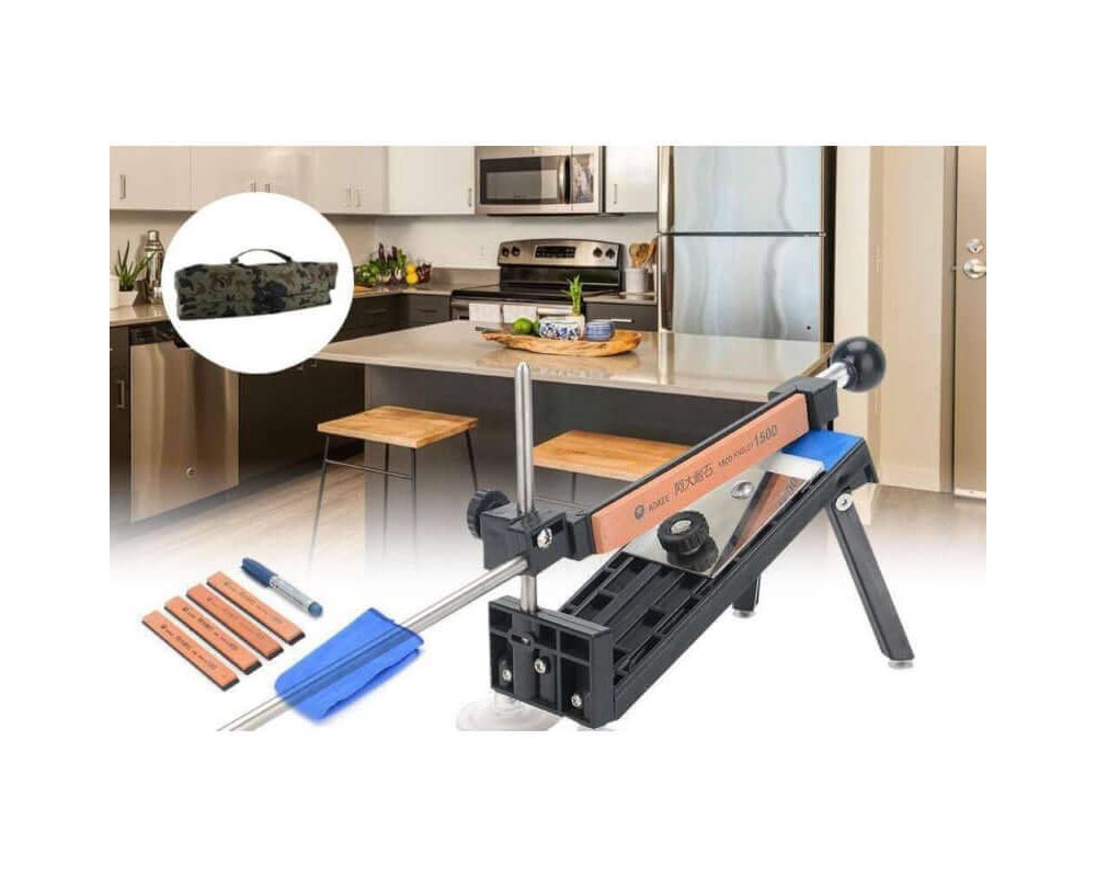 Knife sharpener with nylon case