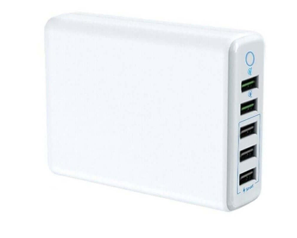 usb charger white color
