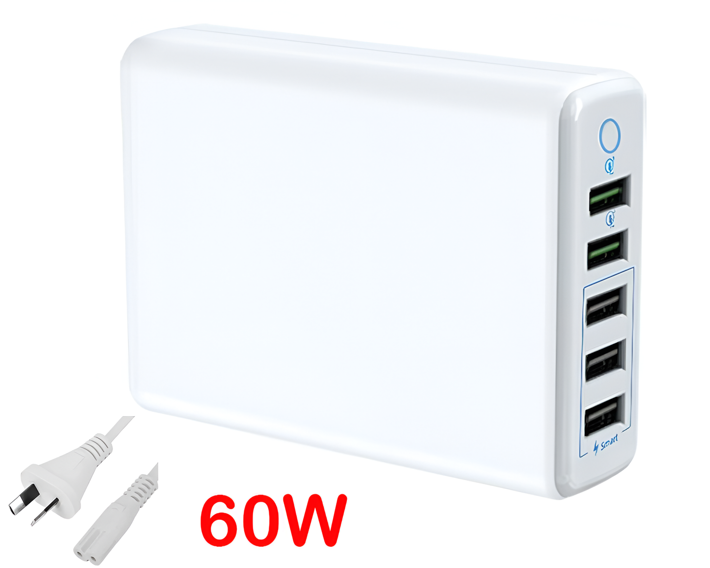 usb charger plugged in