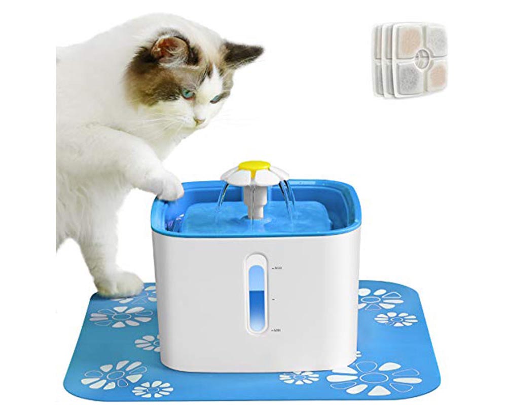 easy clean pet fountain