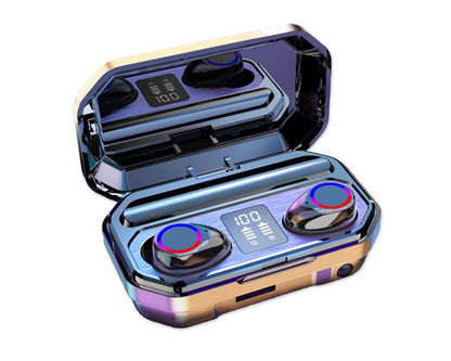 Magnetic charging earbuds case