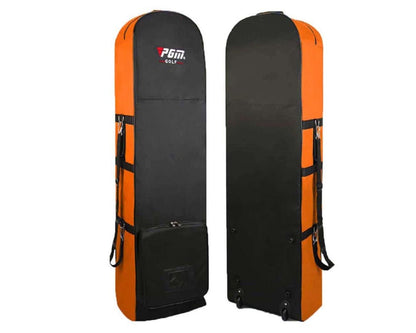 Pgm Golf Travel Bag With Wheels Orange
