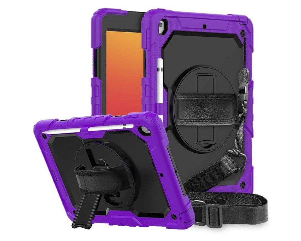 iPad case with shoulder strap