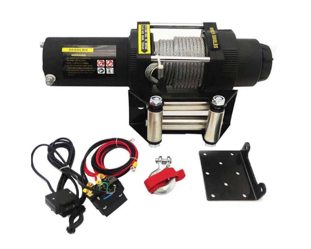 compact electric winch