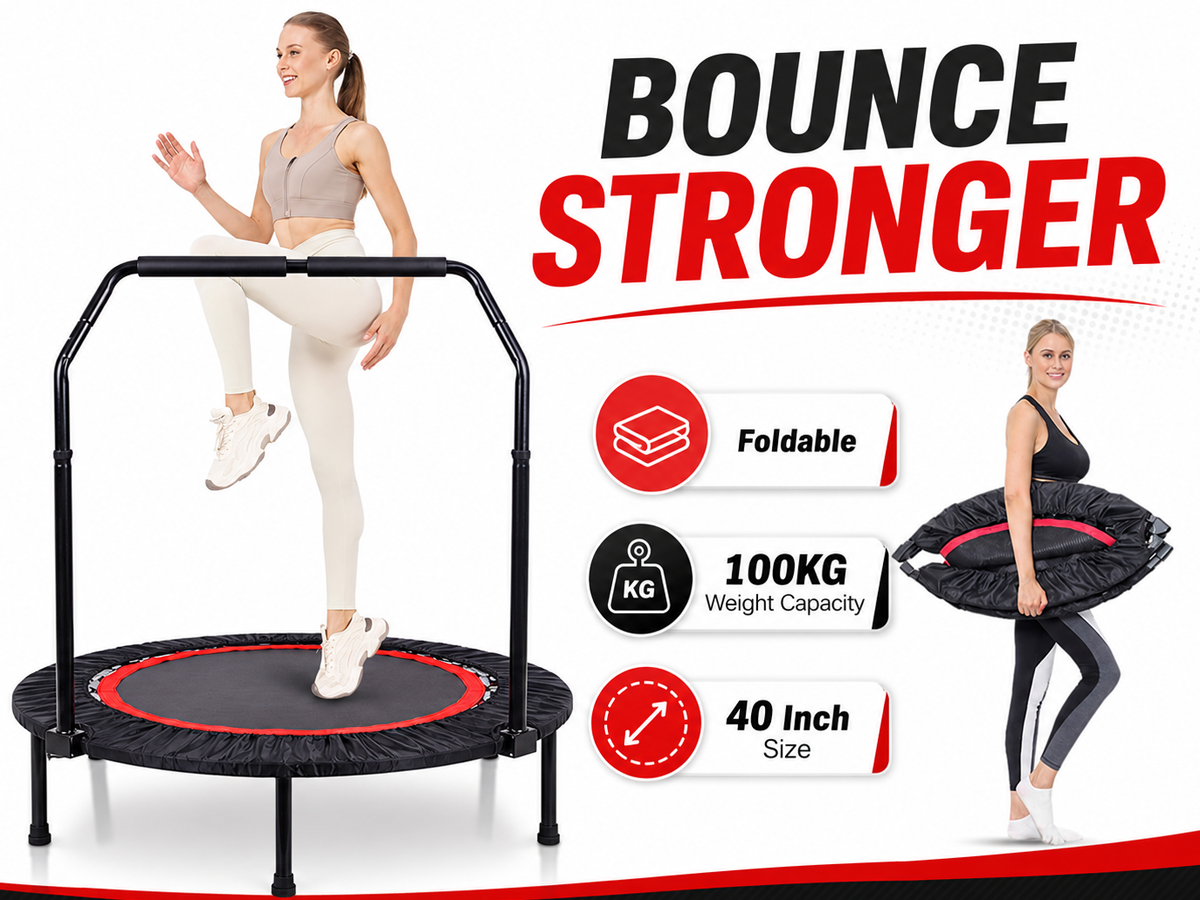 Trampoline Mini Foldable Portable Rebounder