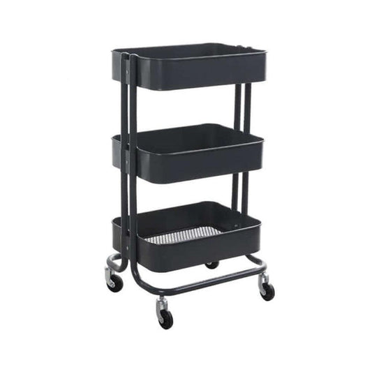 3 Tier Trolley Basket Kitchen Trolley