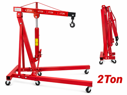 Heavy Duty 2T Engine Hoist Workshop Cranes 2000KG