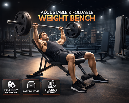 Weight Bench Adjustable Utility Weight Bench Workout Bench
