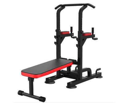 Weight Bench Chin Up Pull Up Station Power Tower