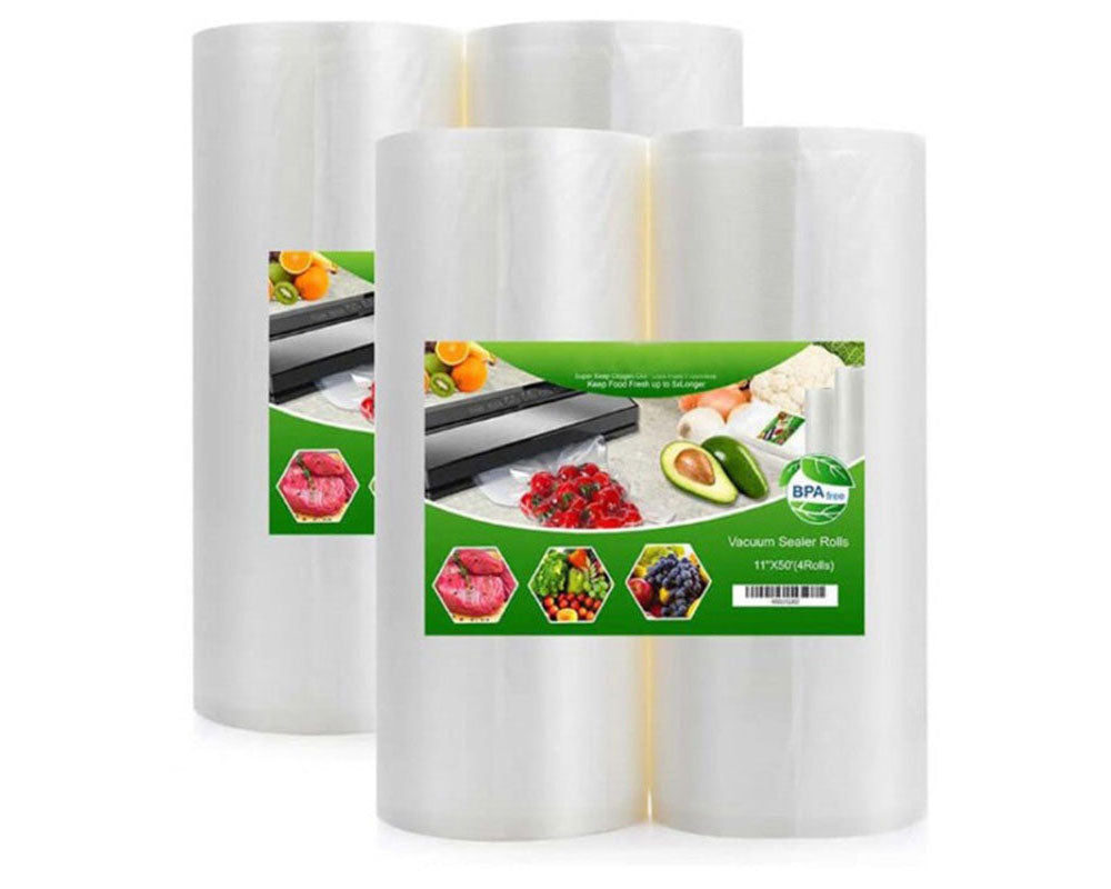 Vacuum sealer bags close up