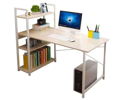 Computer Desk With Storage Shelves