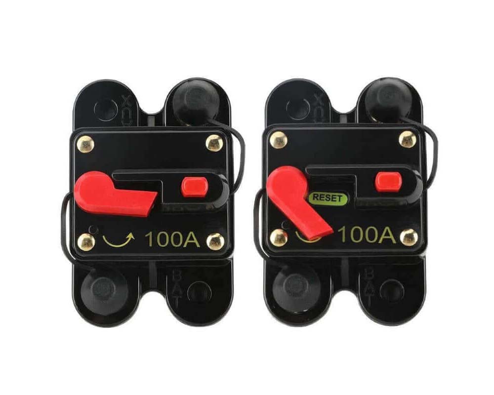 Circuit breaker wiring terminals