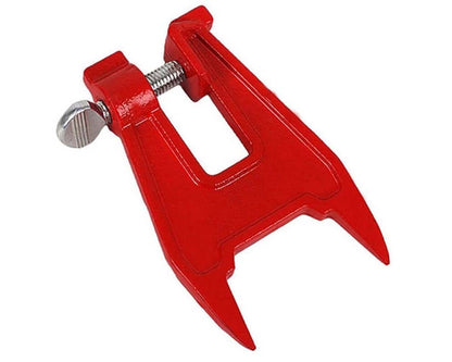 Metal chainsaw vise