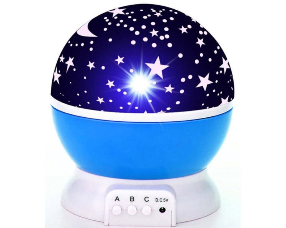 led night light with rotation